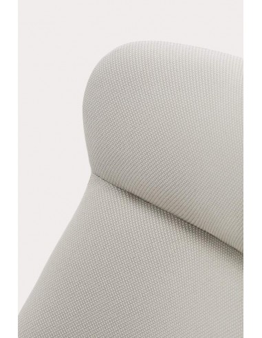 Teulat Sillón de diseño DINS alto, tela, metal