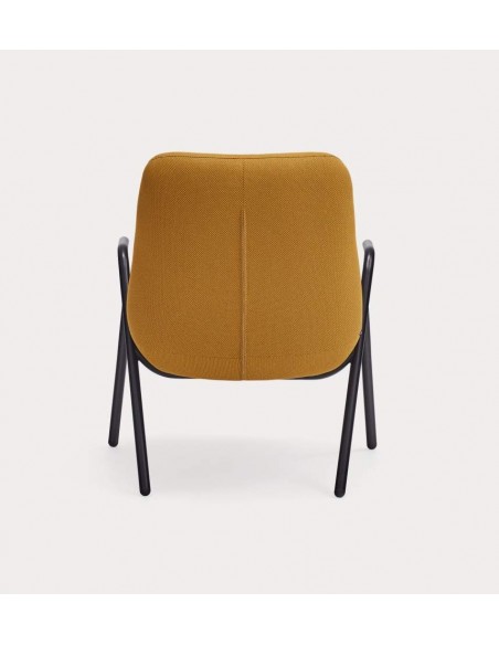 Teulat Poltrona de design DINS, tecido, metal