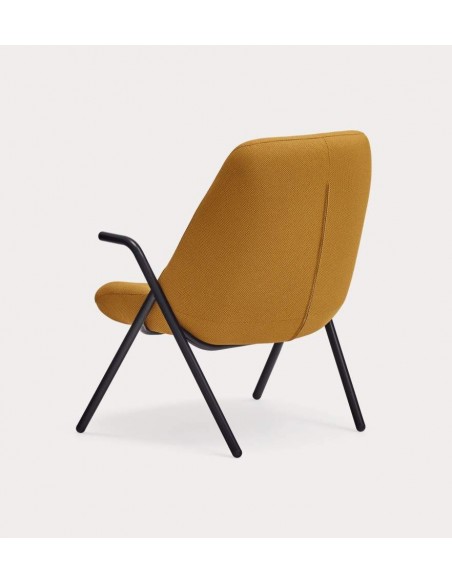 Teulat Poltrona de design DINS, tecido, metal