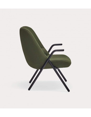 Teulat Sillón de diseño DINS, tela, metal