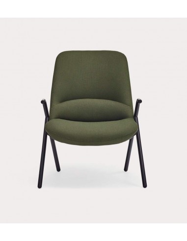 Teulat Sillón de diseño DINS, tela, metal