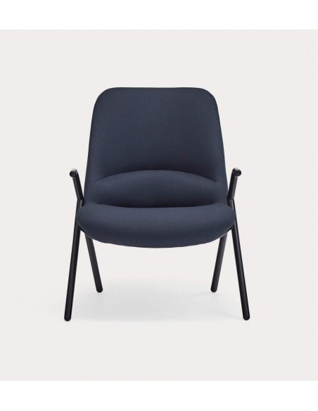 Teulat Poltrona de design DINS, tecido, metal