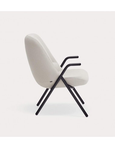 Teulat Poltrona de design DINS, tecido, metal