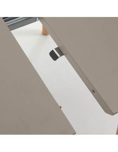 Oakland mesa extensível Oval 120 (200) X90 marrom, faia