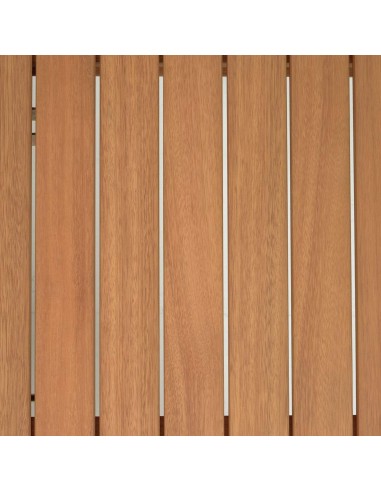 Mesa extensible de exterior Hanzel madera maciza 100% eucalipto 183 (240) x 100 cm.