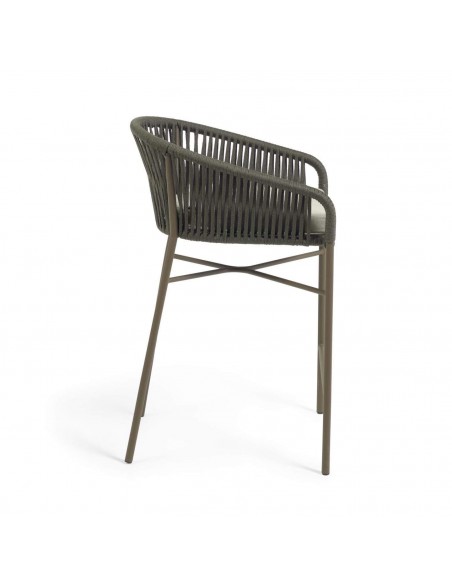 Taburete Yanet de cuerda , altura 65 cm.