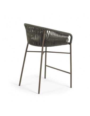 Taburete Yanet de cuerda , altura 65 cm.