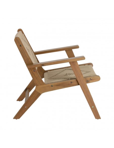 Sillón para exterior, Geralda madera maciza acacia 100% con acabado natural u oscuro. Sillón para exterior, Geralda madera maciza acacia 100% con acabado natural u oscuro.