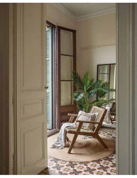 Sillón para exterior, Geralda madera maciza acacia 100% con acabado natural u oscuro. Sillón para exterior, Geralda madera maciza acacia 100% con acabado natural u oscuro.