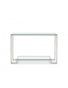 Console de vidro e aço STELLE 120x40. 2
