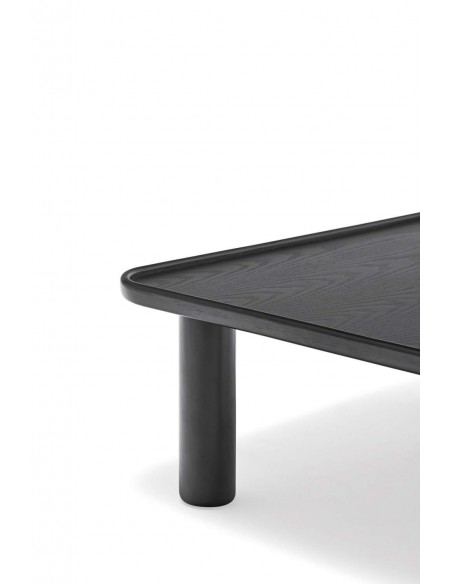 Teulat Nest 80 mesa de Centro ninho, cinza preto