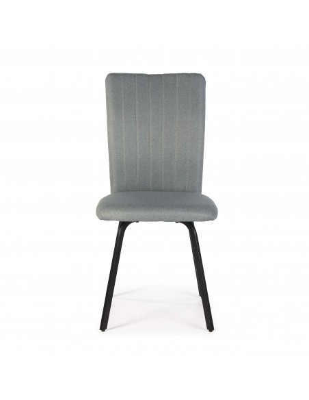 SILLA PRETTY tejido, metal negro. SILLA PRETTY tejido, metal negro.