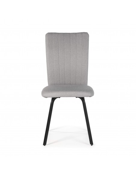 SILLA PRETTY tejido, metal negro. SILLA PRETTY tejido, metal negro.