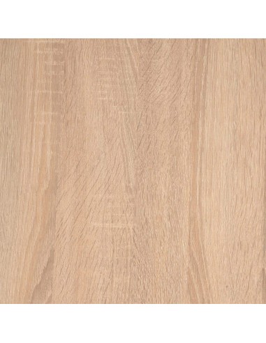 Mesa redonda ARYA 120, melamina natural, pernas aço