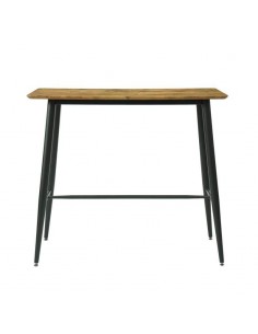 Mesa INTRA, alta, metal, tapa vintage, 120 x 60 cms. 2