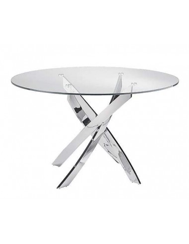 Mesa de comedor de diseño moderno Cross 130