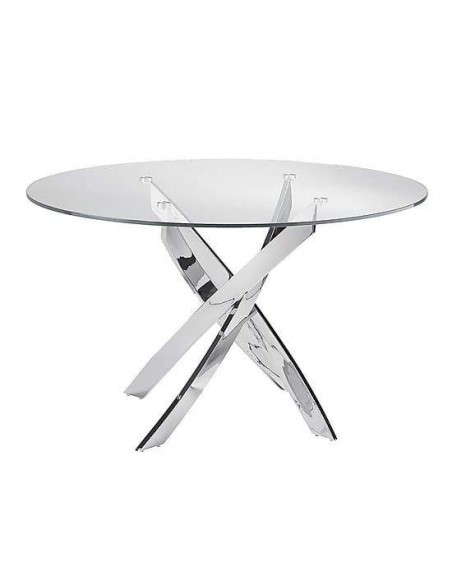 Mesa de comedor de diseño moderno Cross 130