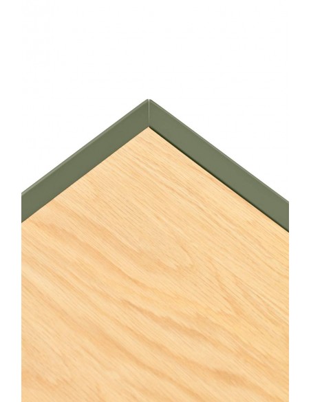 Teulat armário de TV Arista 180x40, carvalho, lacado verde claro. Teulat armário de TV Arista 180x40, carvalho, lacado verde claro.