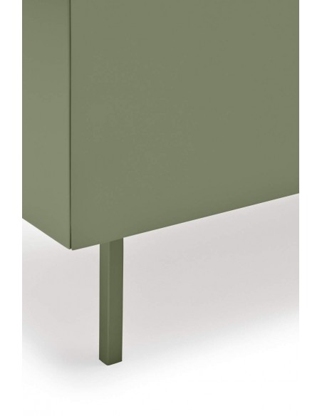 Teulat armário de TV Arista 180x40, carvalho, lacado verde claro. Teulat armário de TV Arista 180x40, carvalho, lacado verde claro.