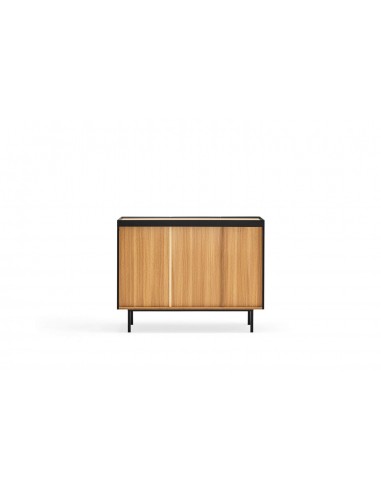 TEULAT APARADOR ARISTA 110x40, gavetas Interiores lacado preto.