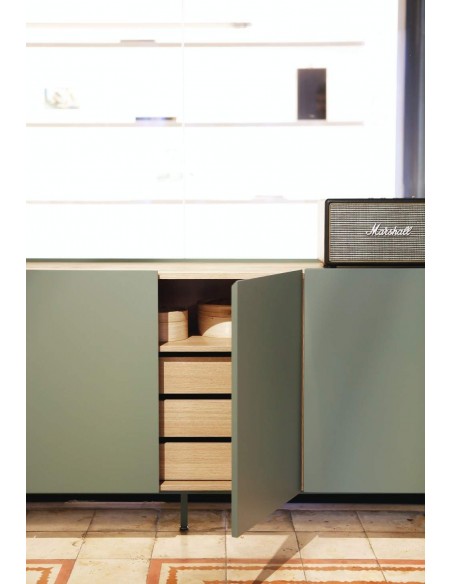 TEULAT APARADOR ARISTA 165x40, minimalista, gavetas TEULAT APARADOR ARISTA 165x40, minimalista, gavetas