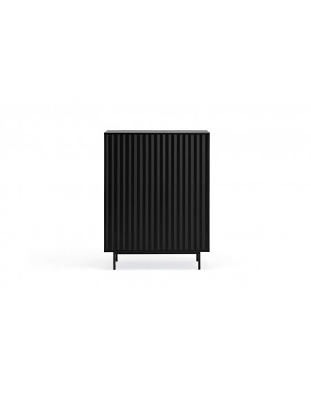 Teulat Aparador alto de design Serra lacado a preto. Teulat Aparador alto de design Serra lacado a preto.