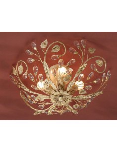 SCHULLER PLAFÓN VERDI 4L Oro