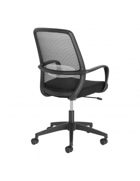Silla de escritorio MELVA, tejido,polipropileno y acero.