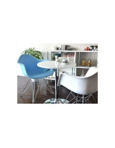 Mesa alta de cocina Label 70, Elevable, tapa madera bilaminada soft blanca 2