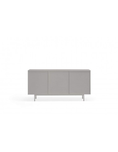 Aparador Teulat SIERRA 160x47, MDF lacado cinza...