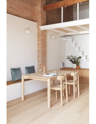 CADEIRA DE DESIGN TEULAT NARA, freixo