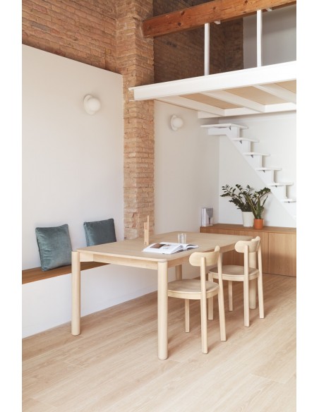 TEULAT SILLA DE DISEÑO NARA, fresno