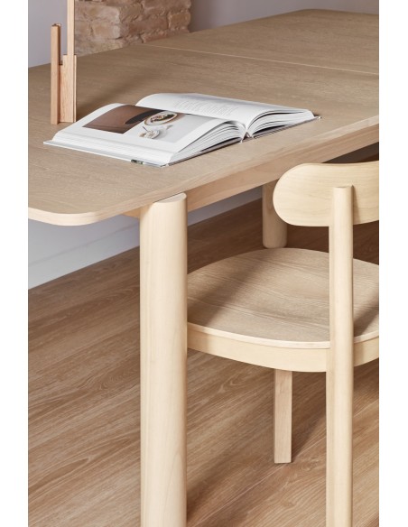 CADEIRA DE DESIGN TEULAT NARA, freixo