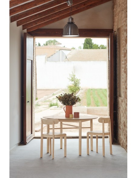 TEULAT SILLA DE DISEÑO NARA, fresno