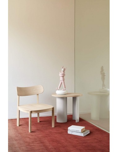 TEULAT BUTACA BAJA DE DISEÑO NARA, fresno