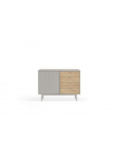 Teulat APARADOR SIERRA 108x47, DM lacado gris y...