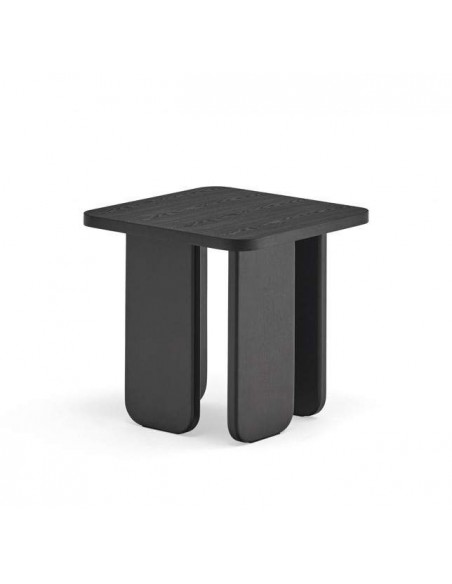 MESA ASSISTENTE TEULAT ARQ 100x100 cm cor preto.