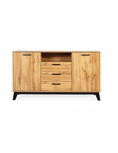 Aparador Dakota 150x40 cm, chapado en roble...