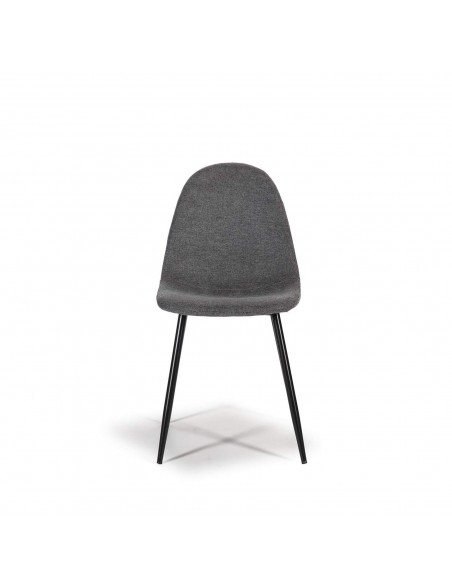CADEIRA IDSA DESIGN, tecido, pernas metálicas com acabamento preto.