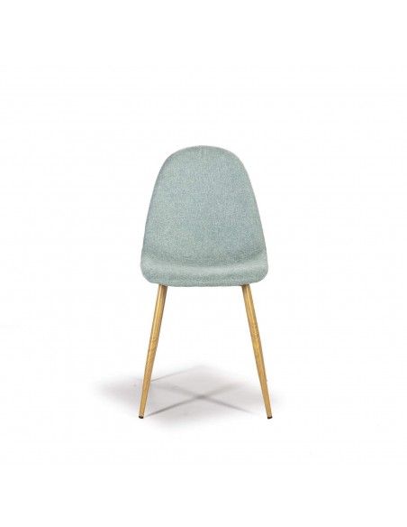 CADEIRA DESIGN IDSA, tecido, pernas metálicas com acabamento Carvalho.