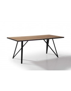 MESA DE DISEÑO MYLA 180X90 melamina color roble