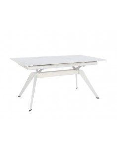 MESA EXTENSÍVEL LULA, 160/220 X 90 CM, tampo em CERÂMICA...