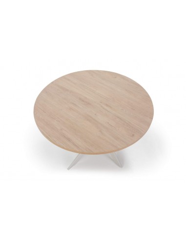 MESA REDONDA THER 120, melamina SAHARA e metal...