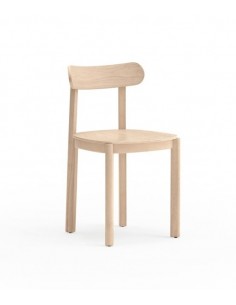 TEULAT SILLA DE DISEÑO NARA, fresno
