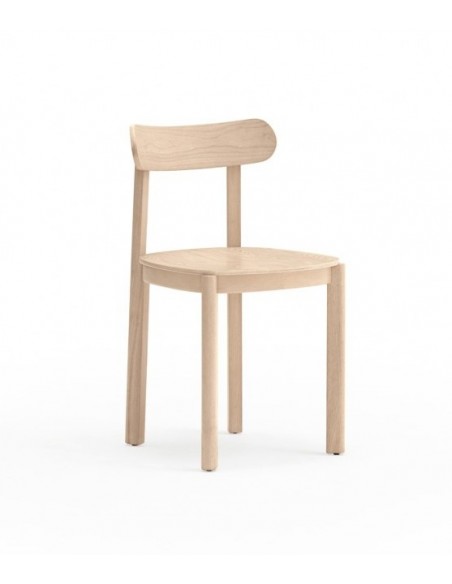 TEULAT SILLA DE DISEÑO NARA, fresno