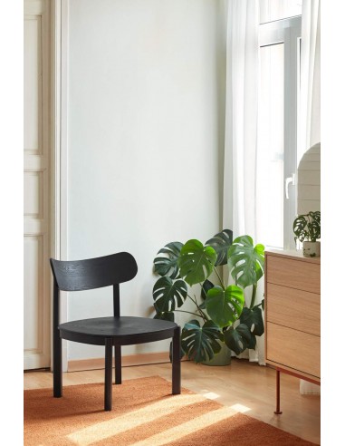 TEULAT BUTACA BAJA DE DISEÑO NARA, fresno...