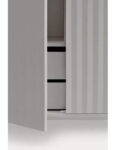 Teulat Aparador alto de diseño SIERRA 130 x 97,...