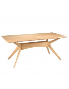 MESA COLONIAL HELGA 180x95, ROBLE
