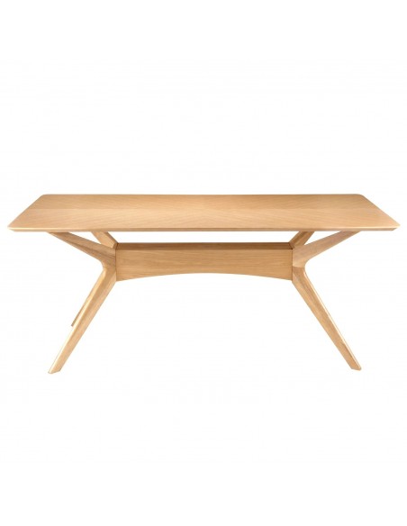 MESA COLONIAL HELGA 140x90,COLOR ROBLE