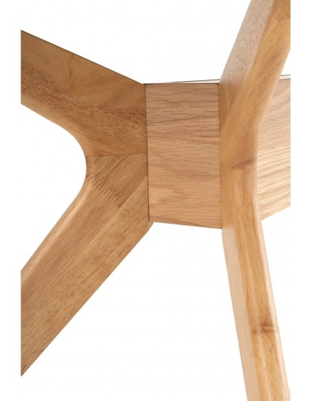 MESA COLONIAL HELGA 140x90,COLOR ROBLE